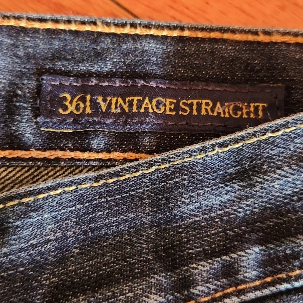 Lucky Brand 361 Vintage Straight Jeans Sz 33 x 30 - Picture 5 of 11